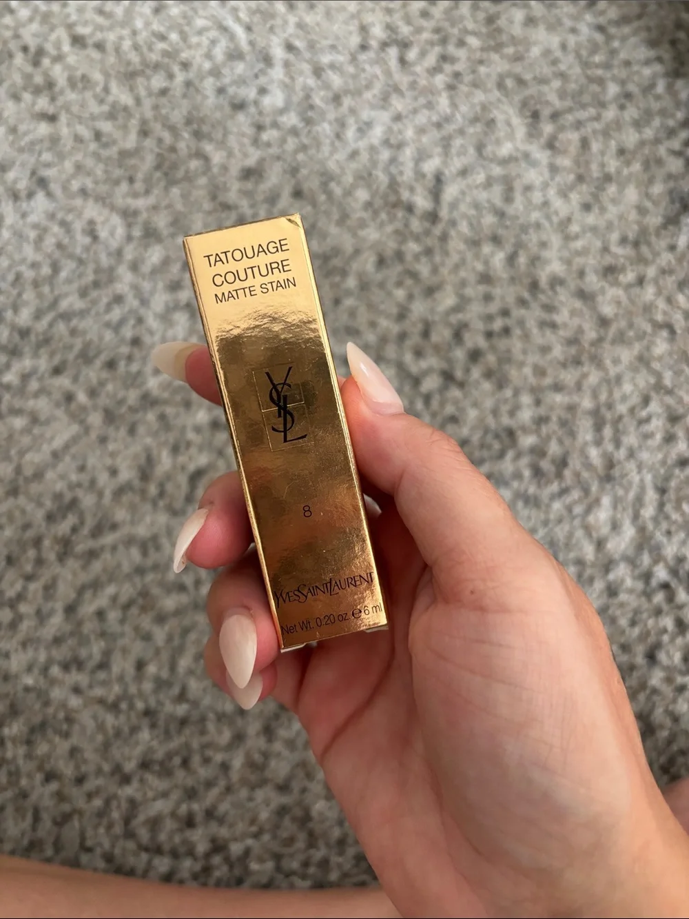 Yves Saint Laurent Tatouage Couture Matte Stain - Gold Packaging